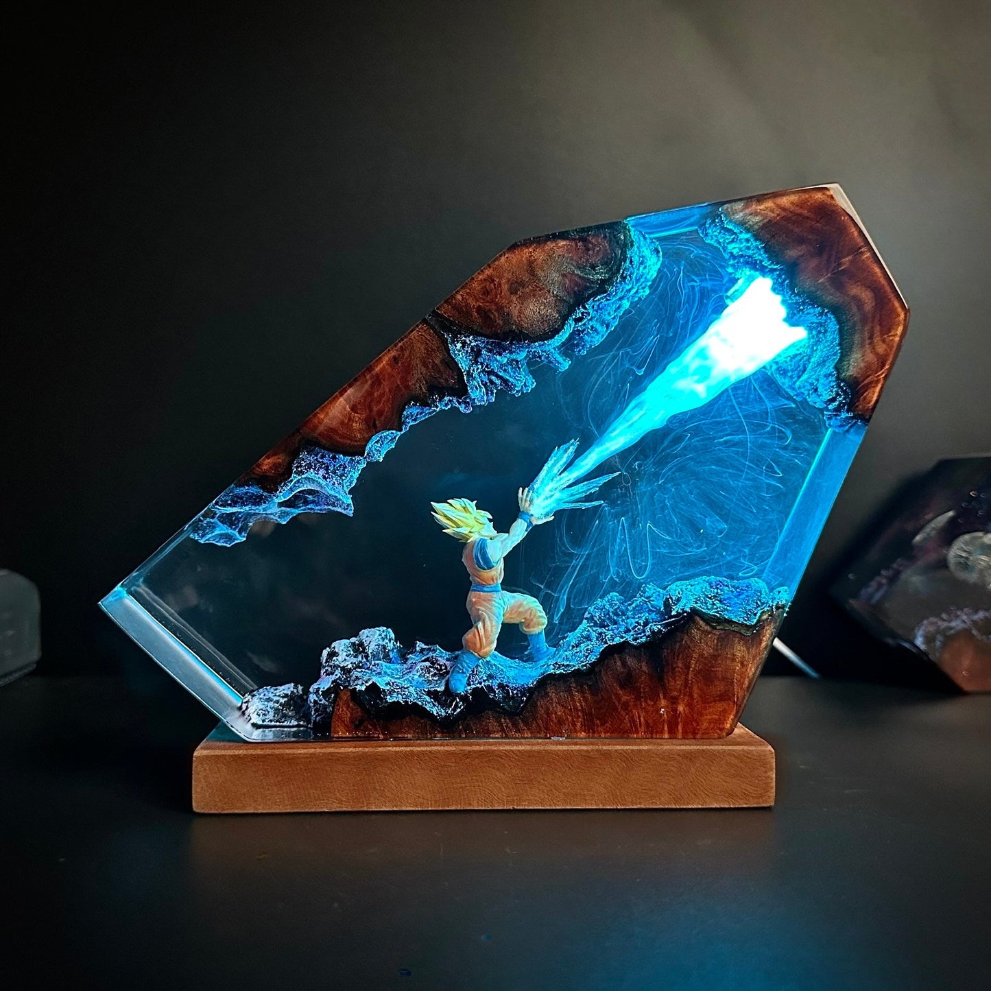 Goku Resin Lamp