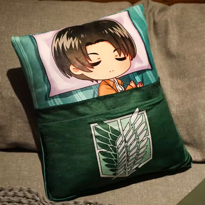 Attack on Titan 'Tucked in' pillow