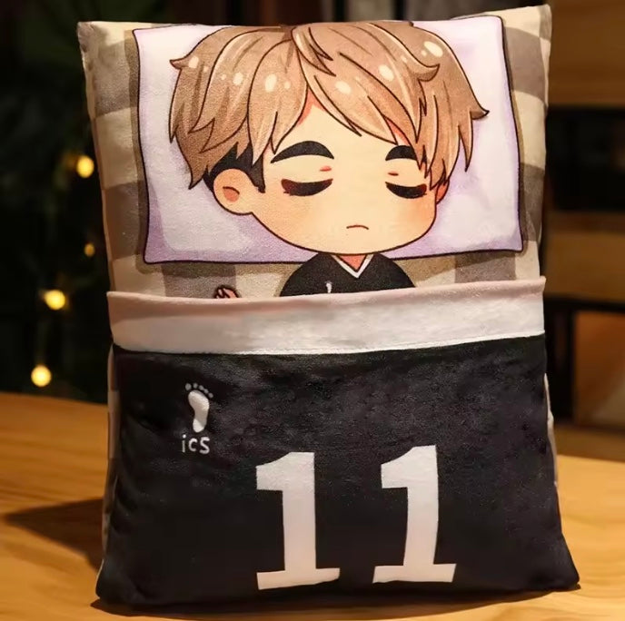 Haikyuu!! 'Tucked in' pillow