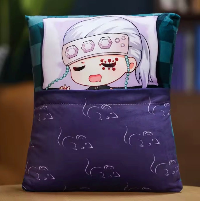 Demon Slayer 'Tucked in' pillow