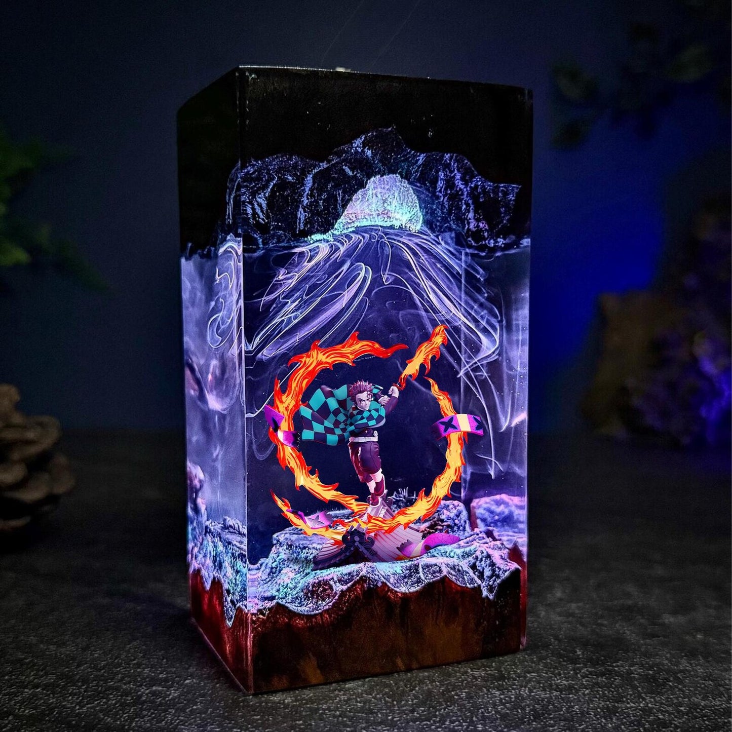 Demon Slayer Resin Lamp