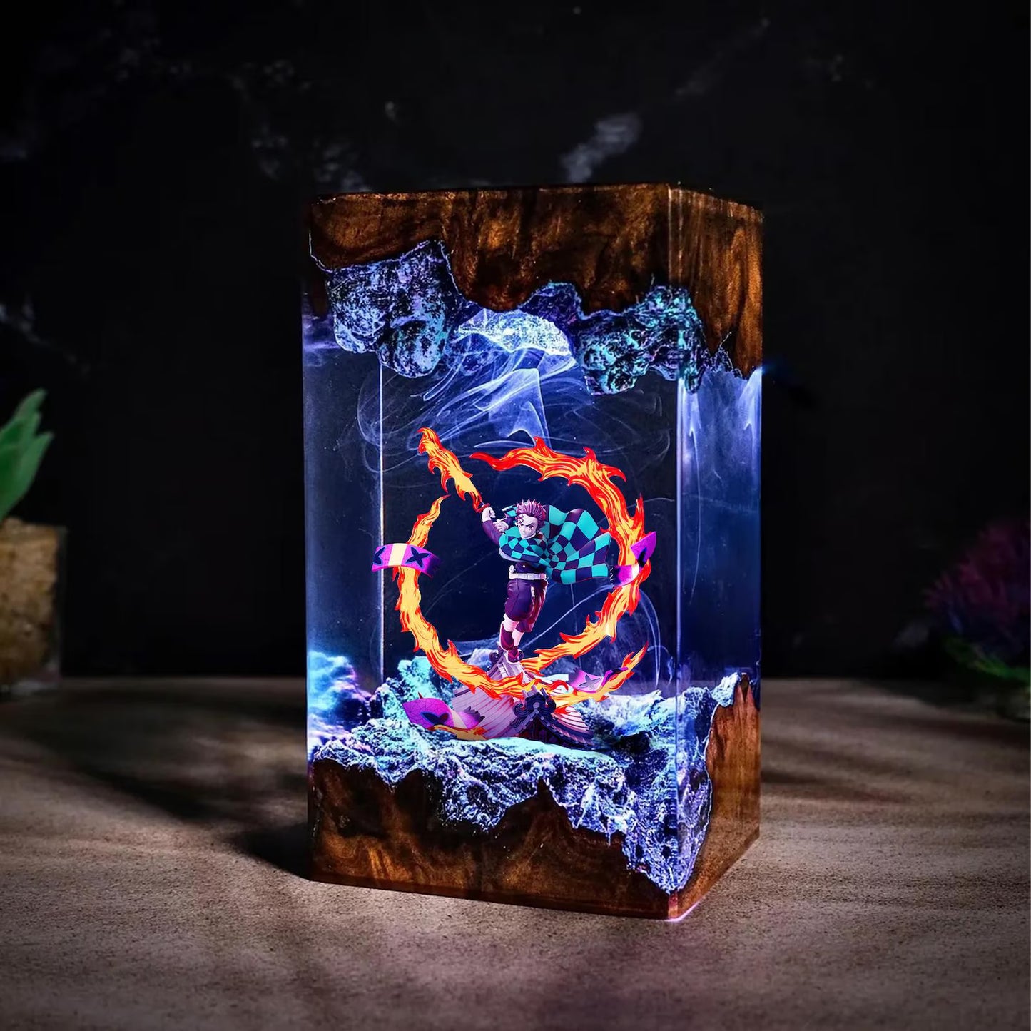 Demon Slayer Resin Lamp