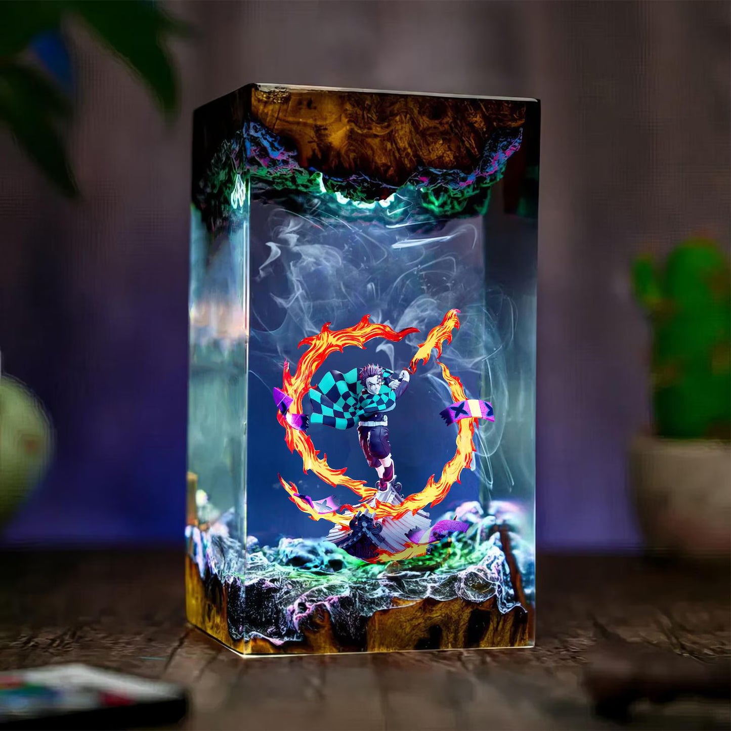 Demon Slayer Resin Lamp
