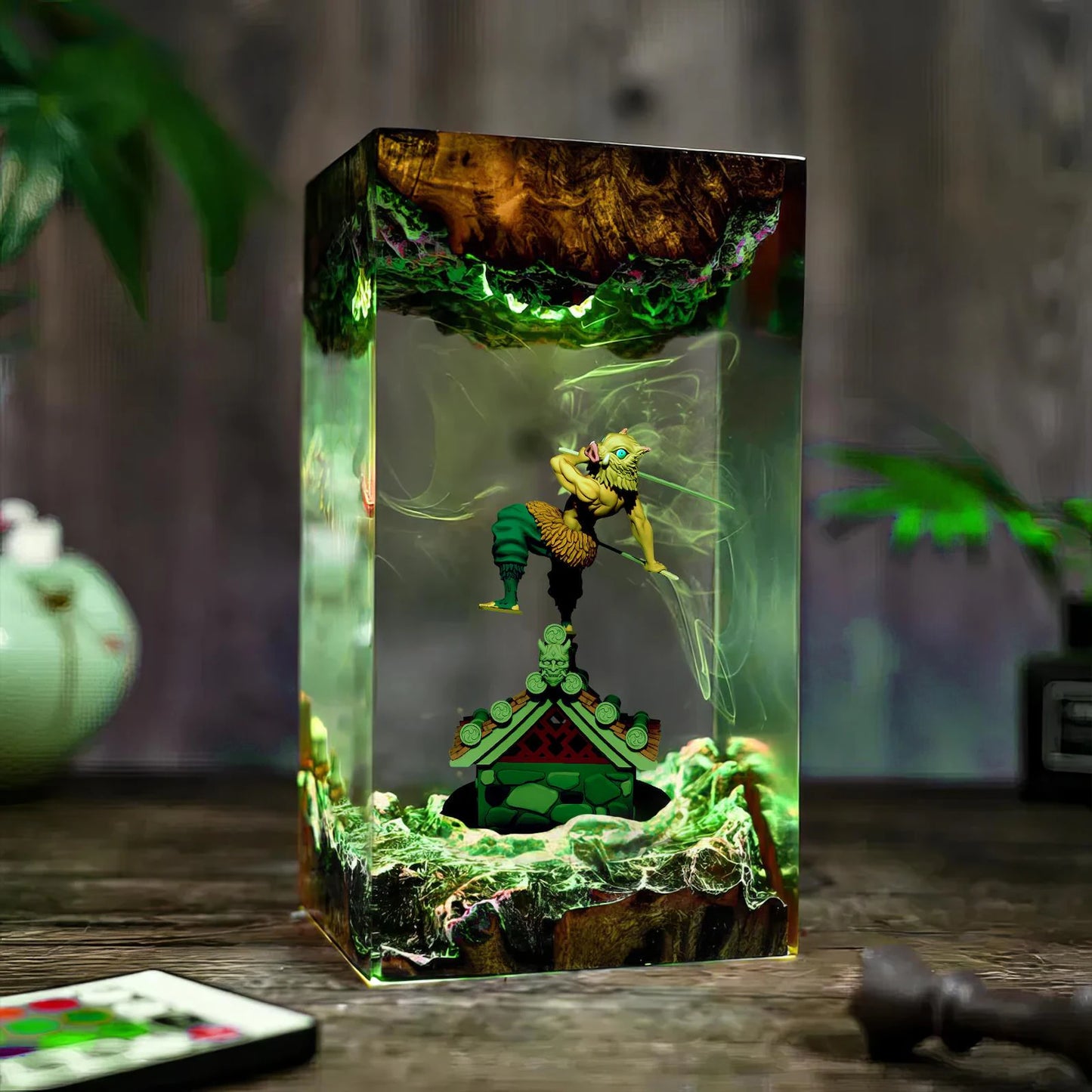 Inosuke Demon Slayer Resin Lamp