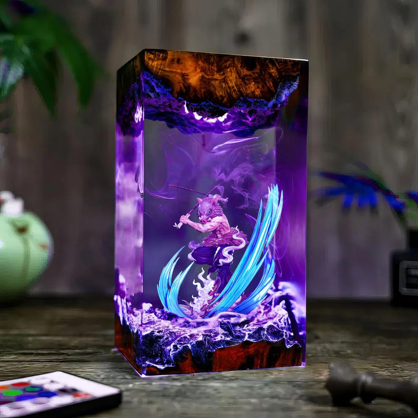 Demon Slayer Resin Lamp
