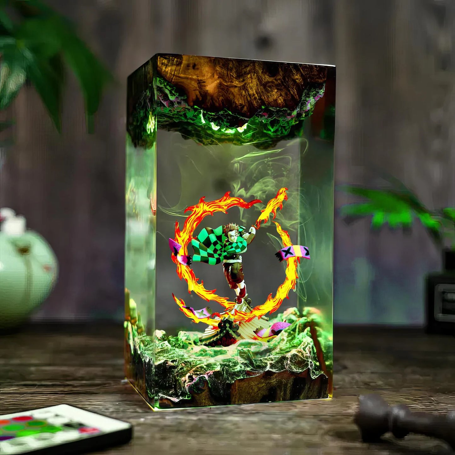 Demon Slayer Resin Lamp