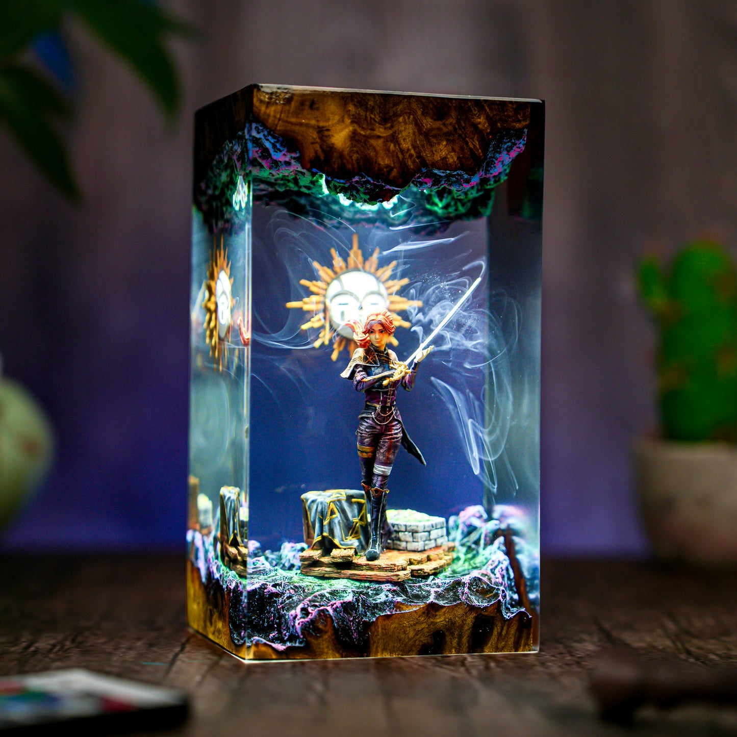 Maelle Clair Obscur Resin lamp