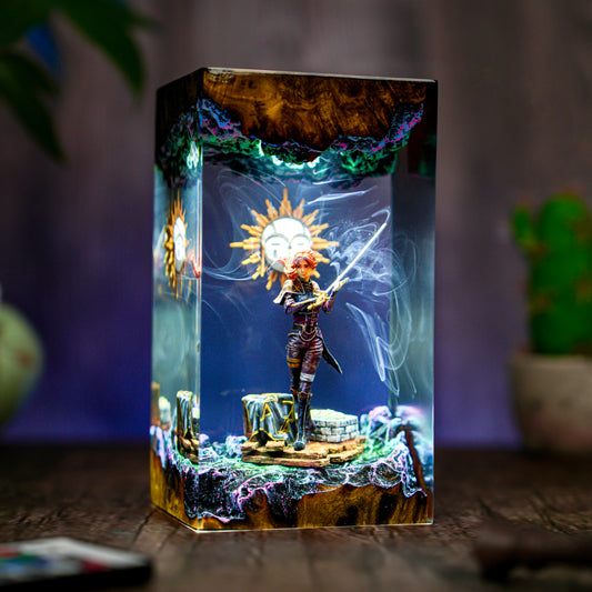 Maelle Clair Obscur Resin lamp
