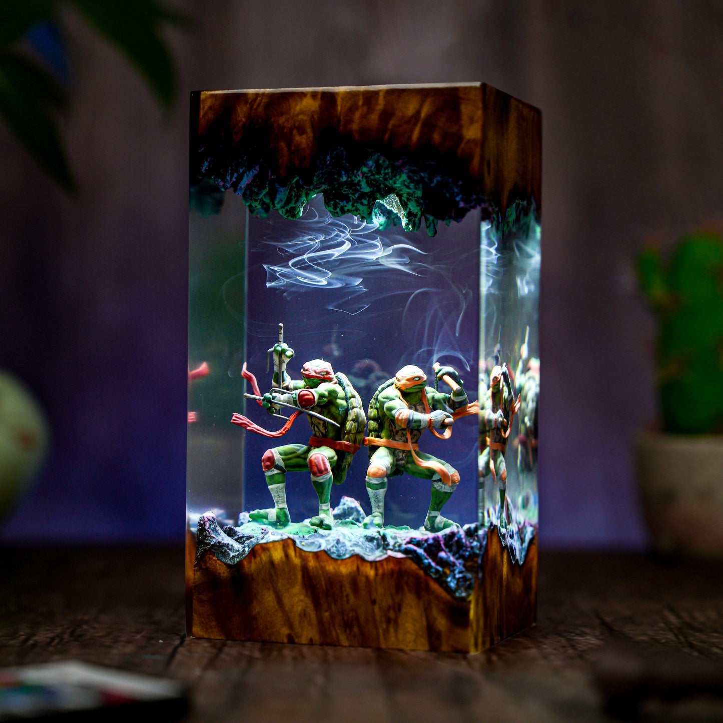 Teenage Mutant Ninja Turtles Resin lamp