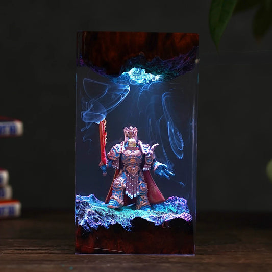 Emperor of The Mankind - Warhammer Resin lamp