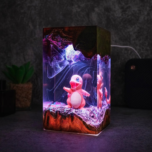 Chamander Resin lamp