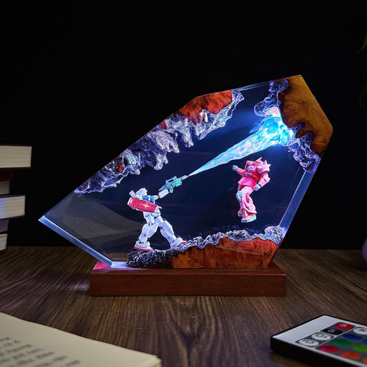 Gundam Combat Resin lamp