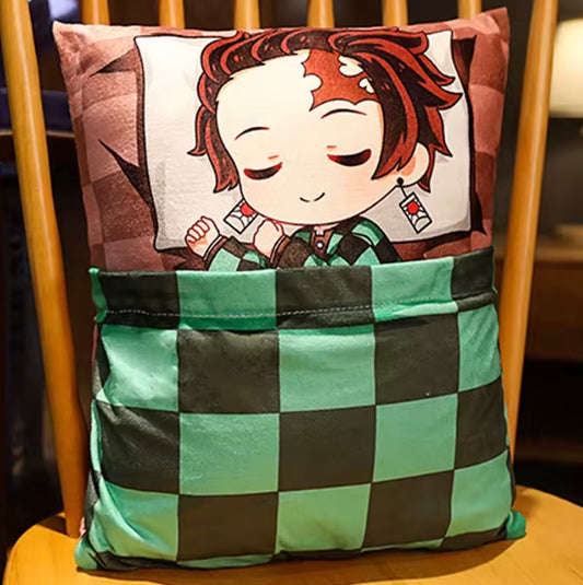 Demon Slayer 'Tucked in' pillow