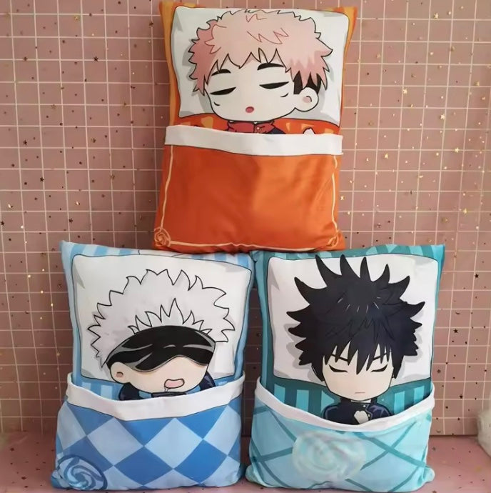 JJK 'Tucked in' Pillow