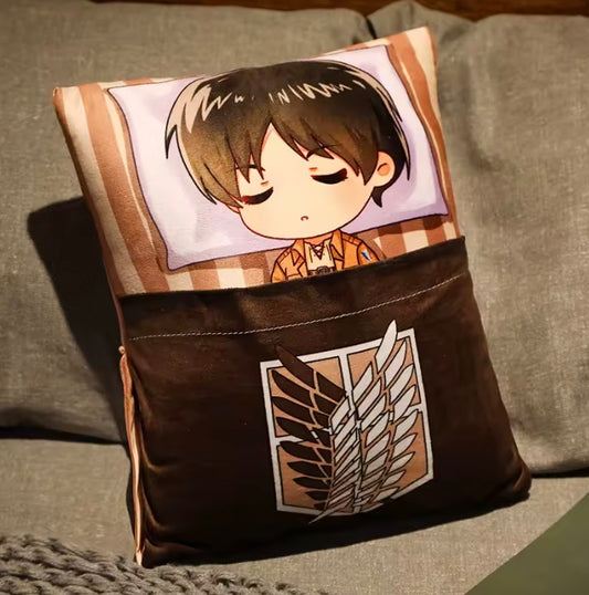 Attack on Titan 'Tucked in' pillow
