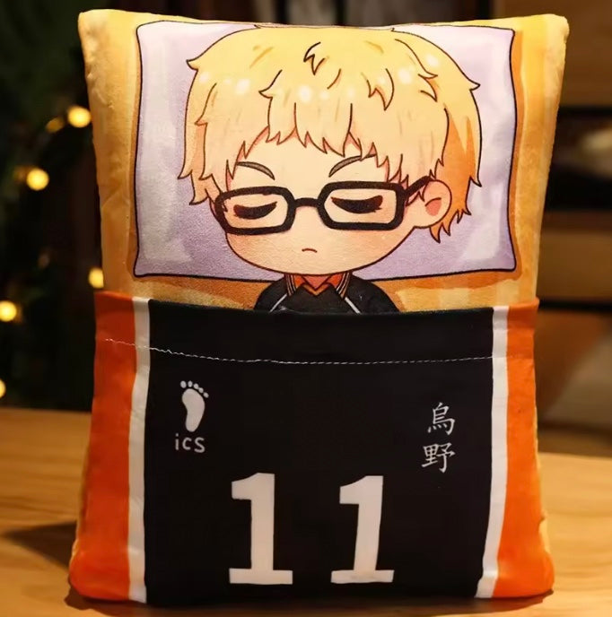 Haikyuu!! 'Tucked in' pillow