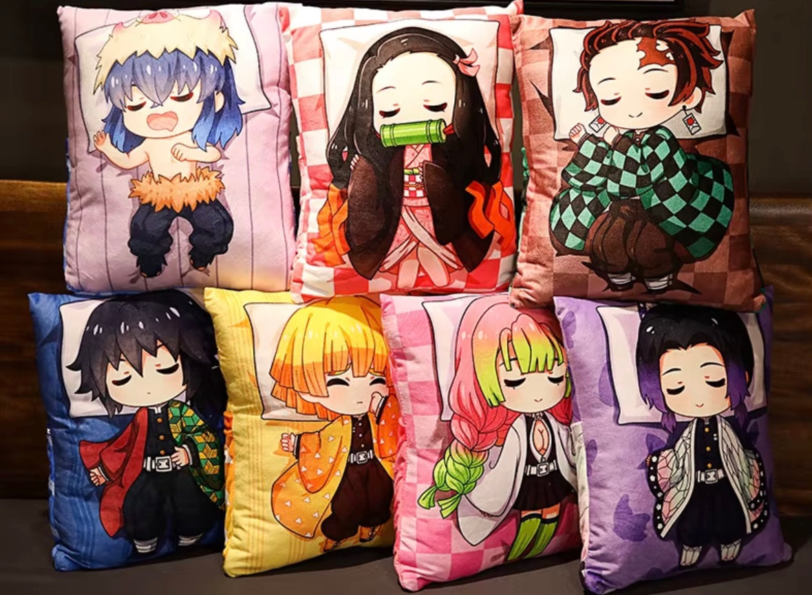 Demon Slayer 'Tucked in' pillow