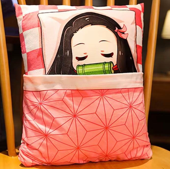 Demon Slayer 'Tucked in' pillow