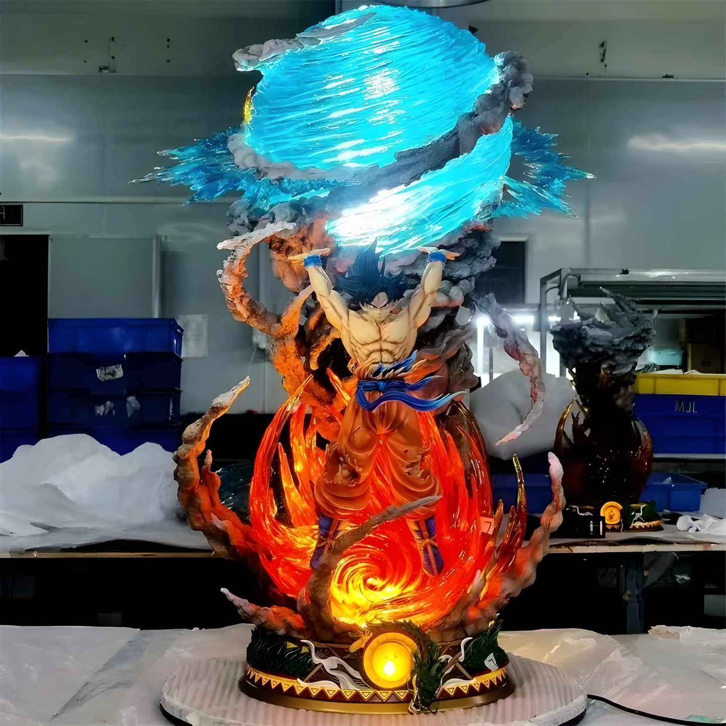Goku Spirit Bomb Lamp Figure - 35cm