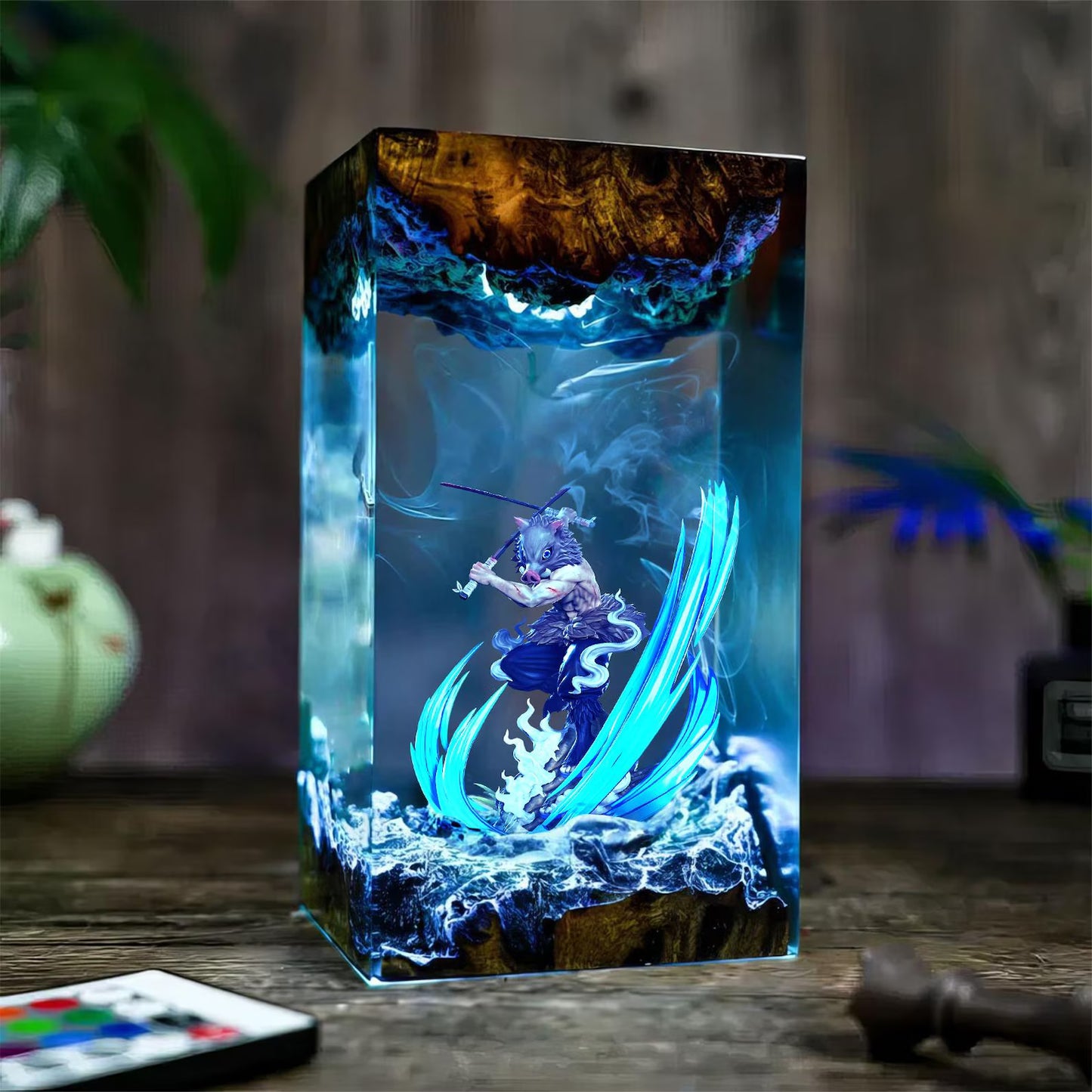 Demon Slayer Resin Lamp