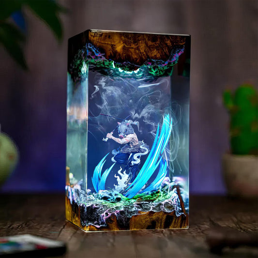 Demon Slayer Resin Lamp