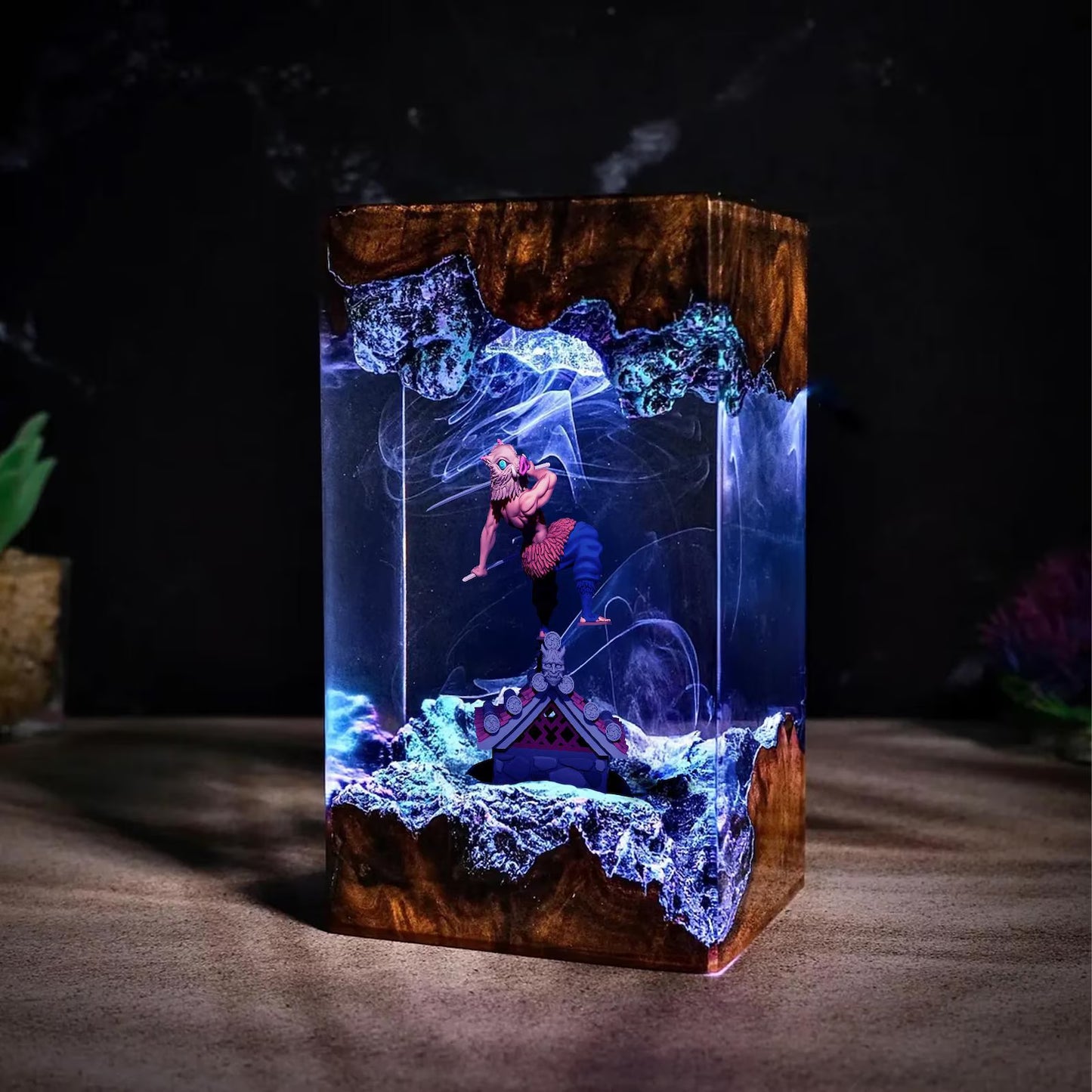 Inosuke Demon Slayer Resin Lamp