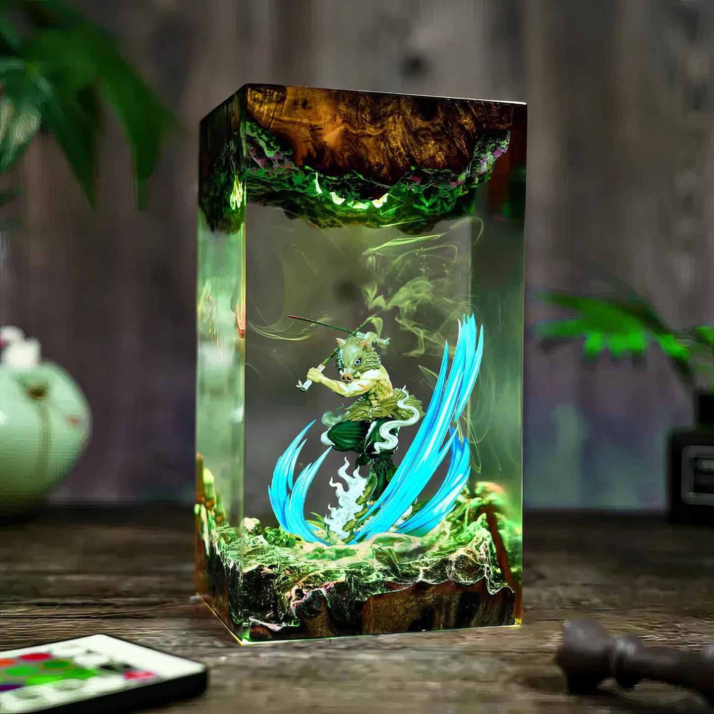 Demon Slayer Resin Lamp