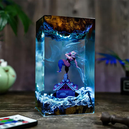 Inosuke Demon Slayer Resin Lamp
