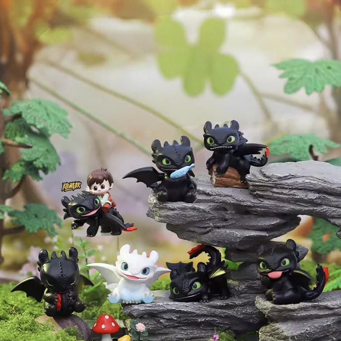 How to train your dragon blind boxes